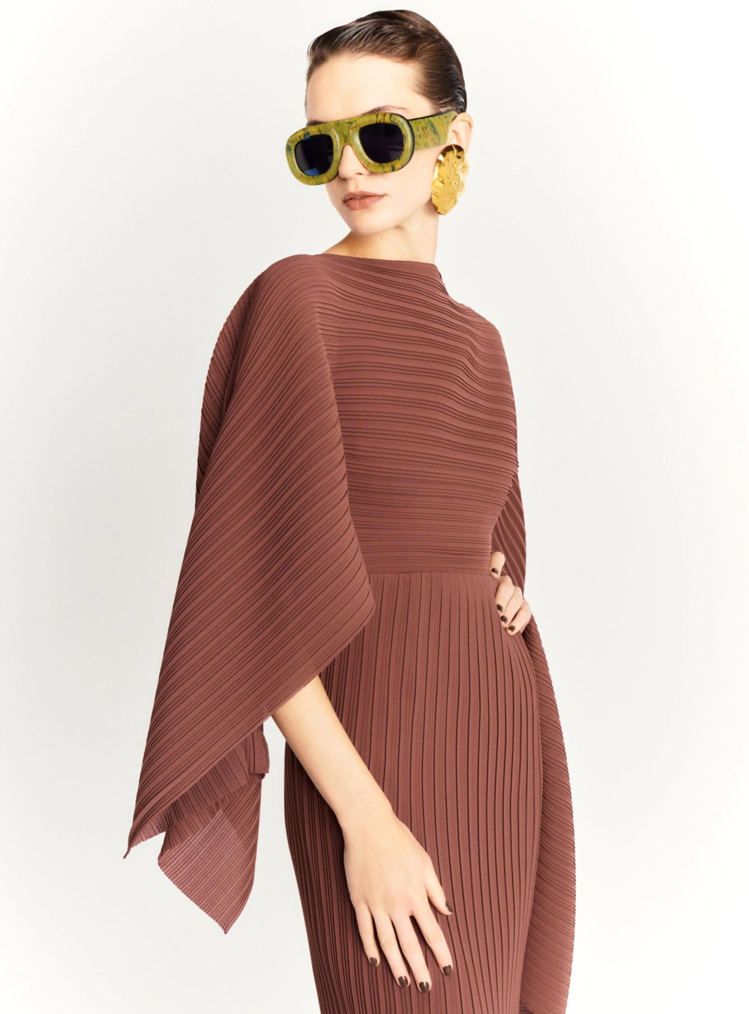 The Adami Maxi Dress In Mocha 3 The Adami Maxi Dress In Mocha