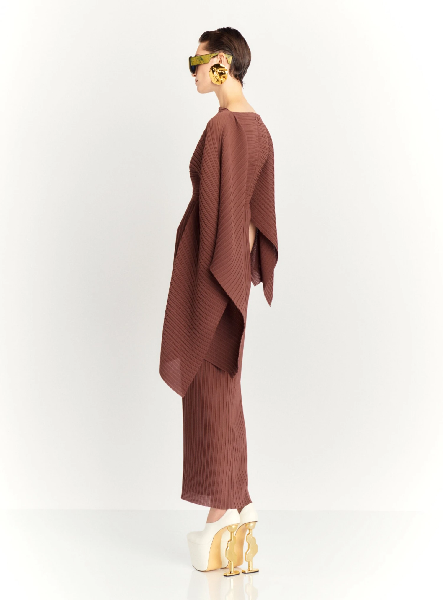 The Adami Maxi Dress In Mocha 5 The Adami Maxi Dress In Mocha - Image 3