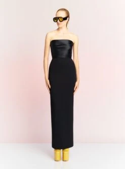 The Afra Maxi Dress In Black 8 The Afra Maxi Dress In Black -Solace Dress Shop AFRA MAXI DRESS OS39029 BLACK 022 R1