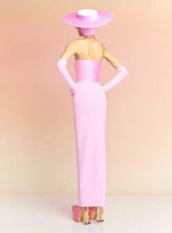 The Afra Maxi Dress In Blush 9 The Afra Maxi Dress In Blush -Solace Dress Shop AFRA MAXI DRESS OS39029 BLUSH 156 R1