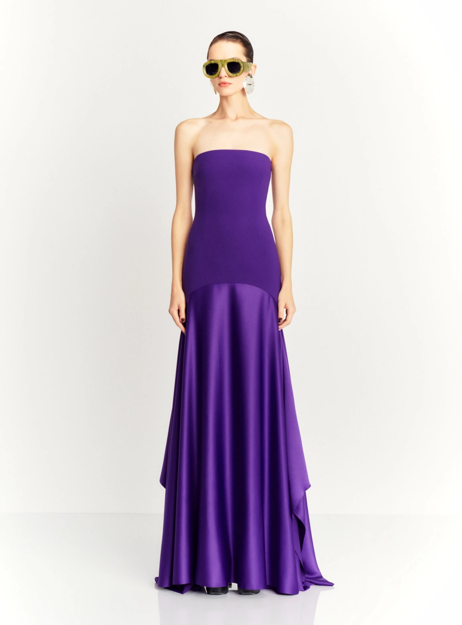 The Alessandra Maxi Dress In Amethyst 4 The Alessandra Maxi Dress In Amethyst - Image 2