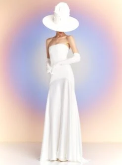 The Alessandra Maxi Dress In Cream