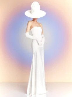 The Alessandra Maxi Dress In Cream -Solace Dress Shop ALESSANDRA MAXI DRESS OS40024 CREAM 086 R1