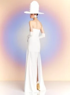 The Alessandra Maxi Dress In Cream -Solace Dress Shop ALESSANDRA MAXI DRESS OS40024 CREAM 174 R1