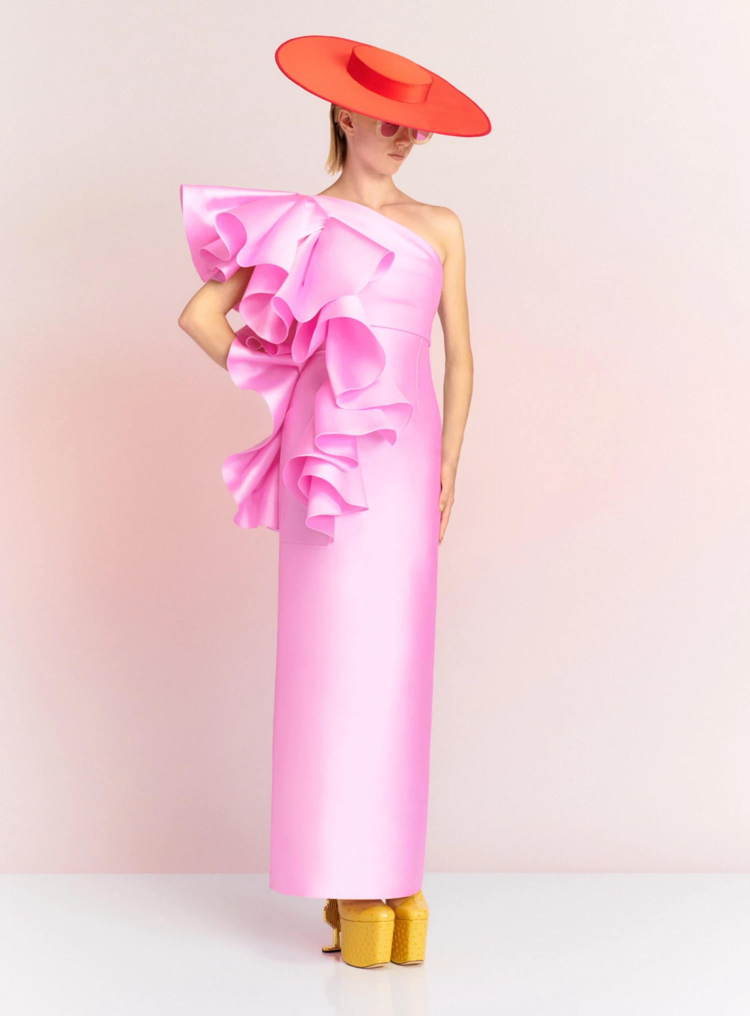 The Barney Maxi Dress In Blush 5 The Barney Maxi Dress In Blush - Image 3