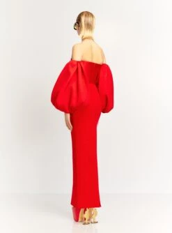The Carmen Maxi Dress In Red -Solace Dress Shop CARMEN MAXI DRESS OS34012 RED 227 R1
