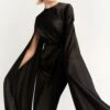 The Elya Maxi Dress In Black -Solace Dress Shop ELYA MAXI DRESS OS39022 BLACK 082 R1