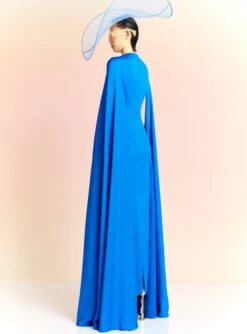 The Elya Maxi Dress In Blue -Solace Dress Shop ELYA MAXI DRESS OS39022 BLUE 072 R1