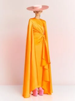 The Elya Maxi Dress In Orange -Solace Dress Shop ELYA MAXI DRESS OS39022 ORANGE 031 R1