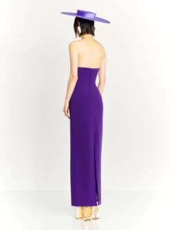 The Eve Maxi Dress In Amethyst -Solace Dress Shop EVE MAXI DRESS OS40017 AMETHYST 101 R1