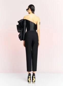 The Hana Jumpsuit In Black -Solace Dress Shop HANA JUMPSUIT OS39027 BLACK 149 R1