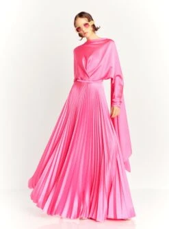 The Henley Skirt In Light Pink 8 The Henley Skirt In Light Pink -Solace Dress Shop HENLEY SKIRT OS31052A LIGHT PINK 069 R1