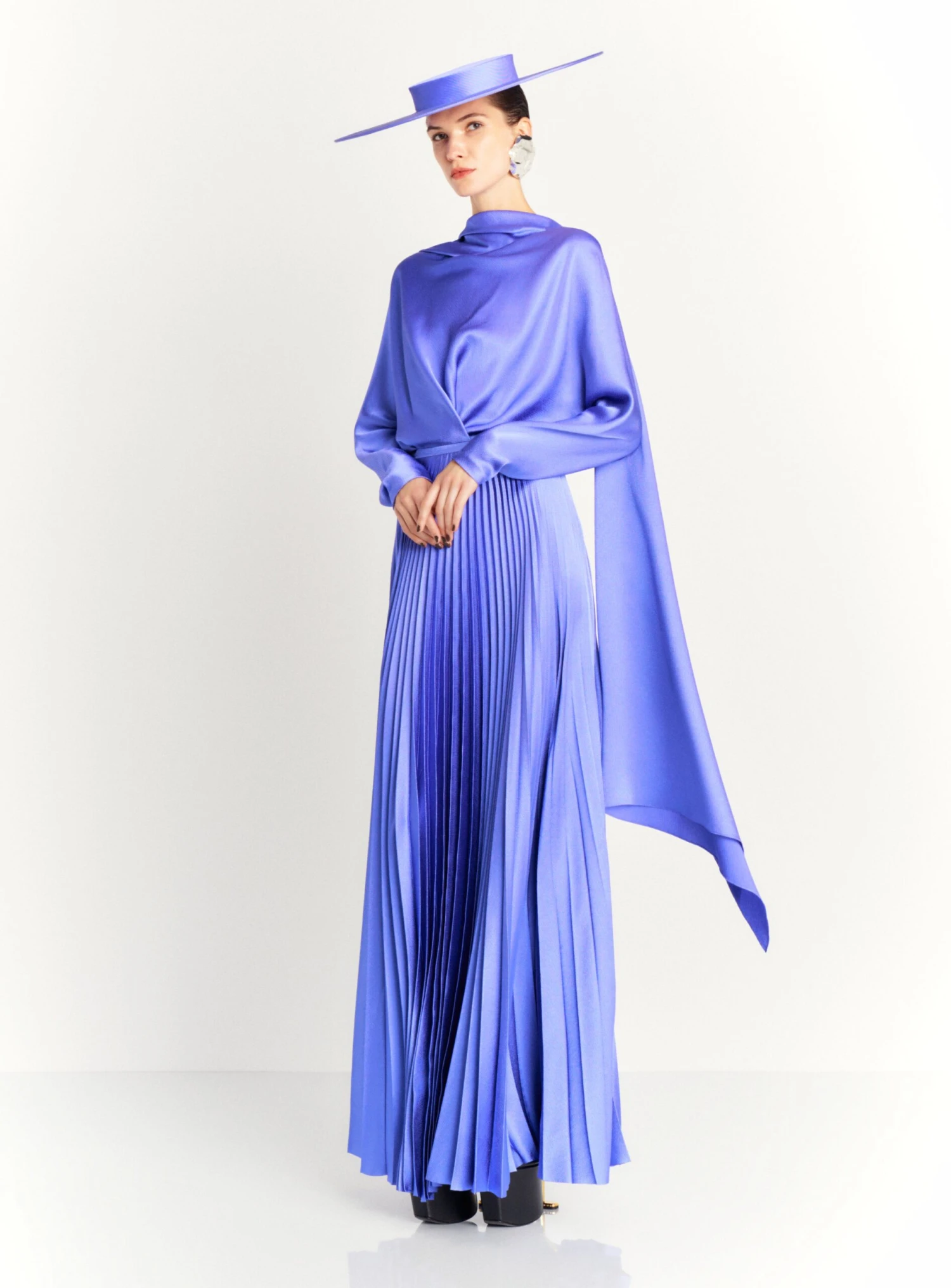 The Henley Skirt In Periwinkle 3 The Henley Skirt In Periwinkle