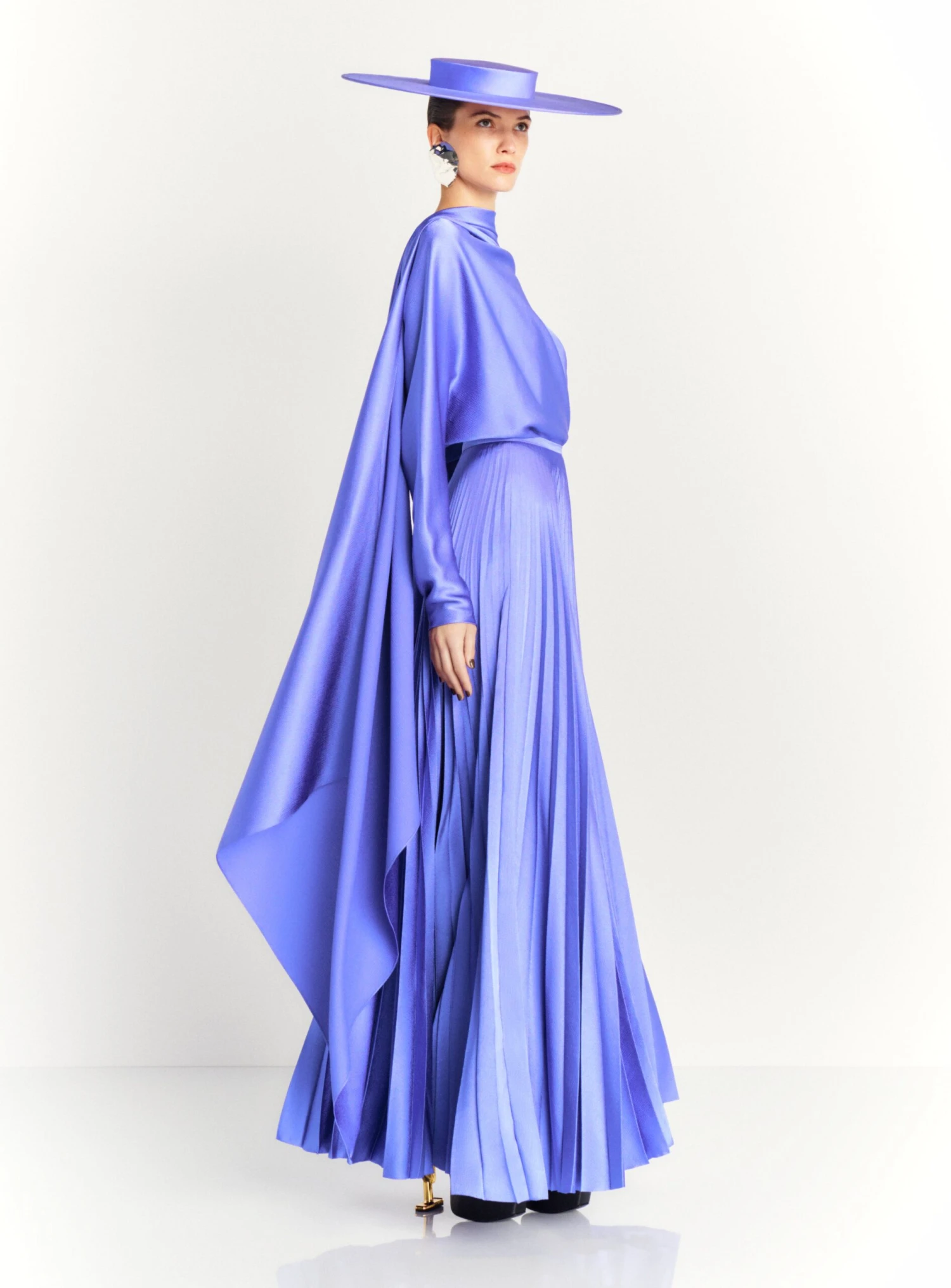 The Henley Skirt In Periwinkle 4 The Henley Skirt In Periwinkle - Image 2