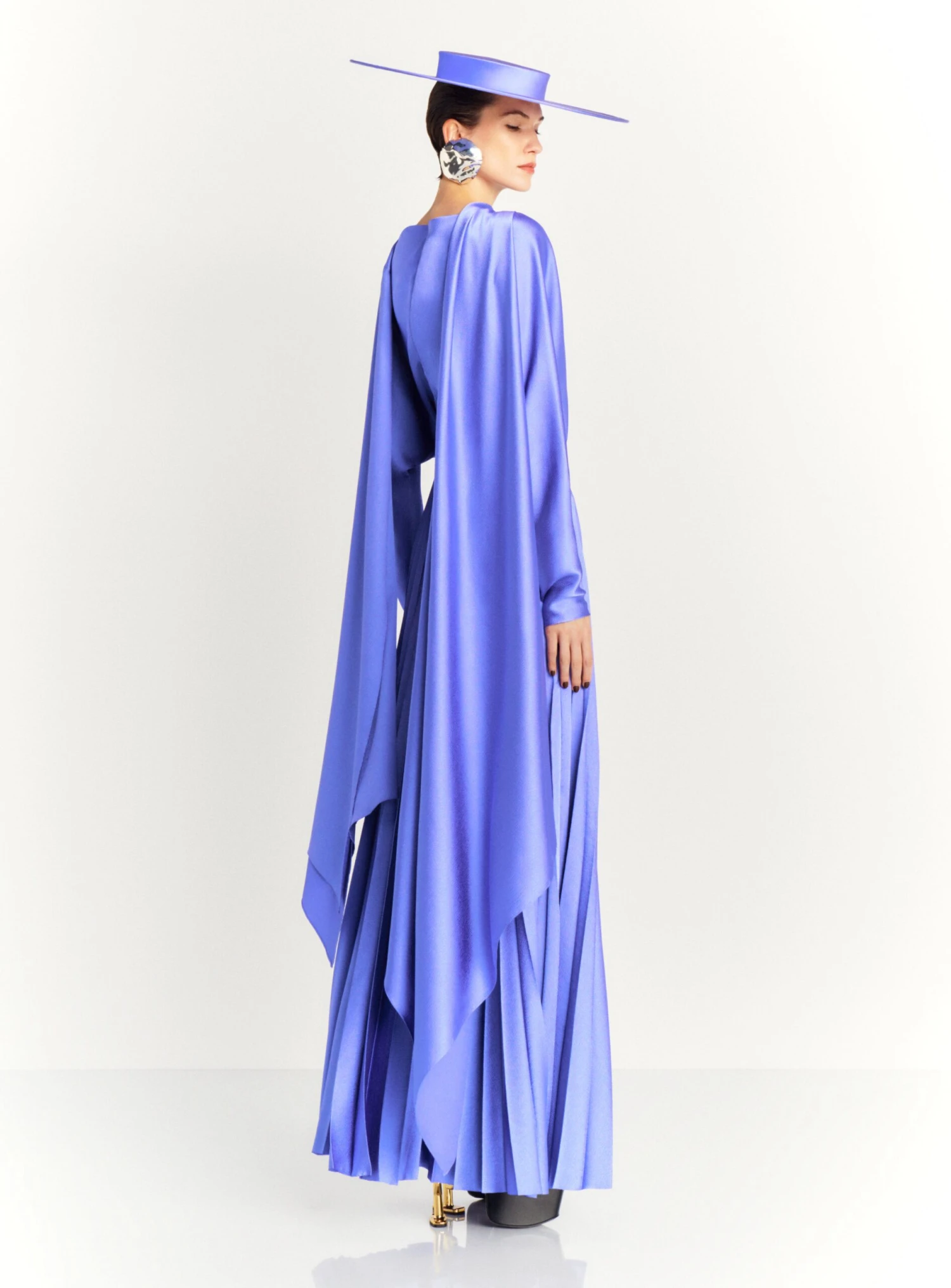 The Henley Skirt In Periwinkle 5 The Henley Skirt In Periwinkle - Image 3