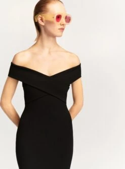 Solace Dress Shop 23 Solace Dress Shop -Solace Dress Shop INES MAXI DRESS OS39030 BLACK 017 R1