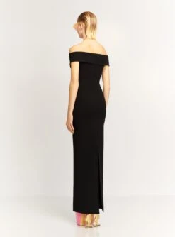 The Ines Maxi Dress In Black 7 The Ines Maxi Dress In Black -Solace Dress Shop INES MAXI DRESS OS39030 BLACK 021 R1