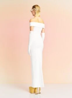 The Ines Maxi Dress In Cream 7 The Ines Maxi Dress In Cream -Solace Dress Shop INES MAXI DRESS OS39030 CREAM 106 R1