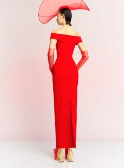 The Ines Maxi Dress In Red -Solace Dress Shop INES MAXI DRESS OS39030 RED 137 R1