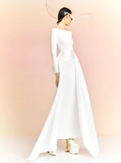 The Irma Maxi Dress In Cream -Solace Dress Shop IRMA MAXI DRESS OS39020 CREAM 468 R1