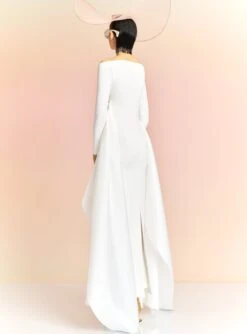 The Irma Maxi Dress In Cream -Solace Dress Shop IRMA MAXI DRESS OS39020 CREAM 565 R1