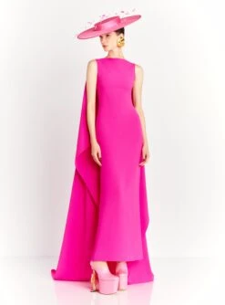 The Kaila Maxi Dress In Pink -Solace Dress Shop KAILA MAXI DRESS OS40021 PINK 011 R1