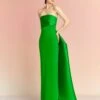 The Kinsley Maxi Dress In Bright Green 2 The Kinsley Maxi Dress In Bright Green -Solace Dress Shop KINSLEY MAXI DRESS OS29055 BRIGHTGREEN 023 R1