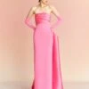 The Kinsley Maxi Dress In Rose Pink