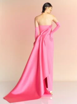 The Kinsley Maxi Dress In Rose Pink -Solace Dress Shop KINSLEY MAXI DRESS OS29055 ROSEPINK 075 R1