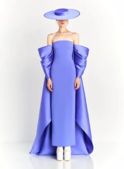 The Kyla Maxi Dress In Periwinkle
