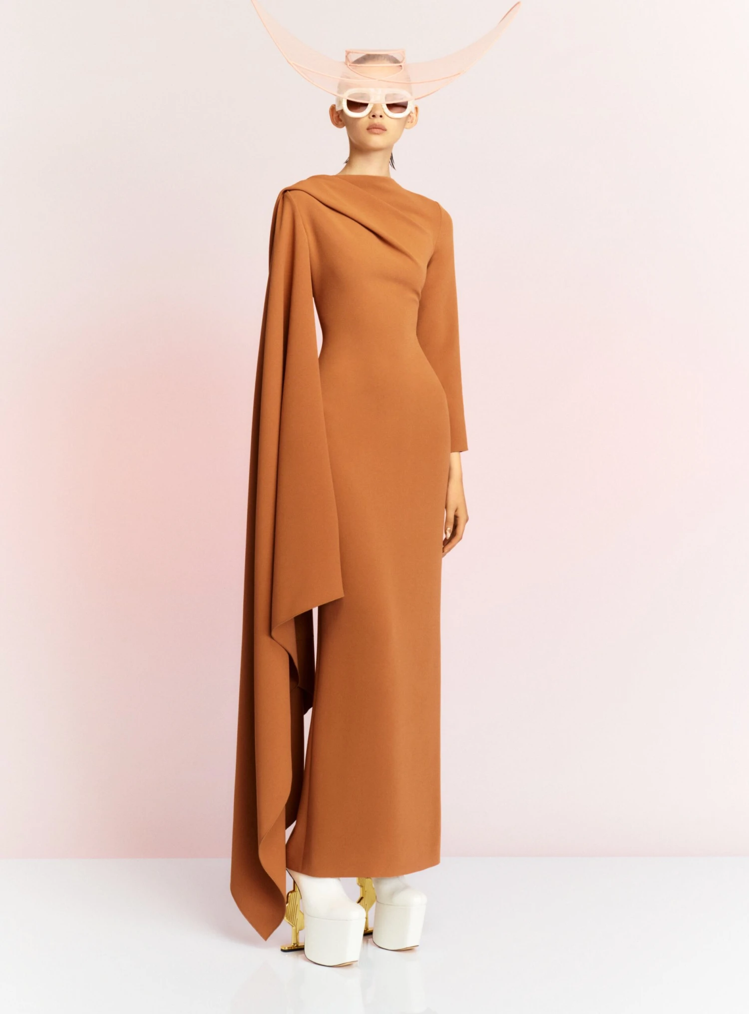 The Lydia Maxi Dress In Caramel 3 The Lydia Maxi Dress In Caramel