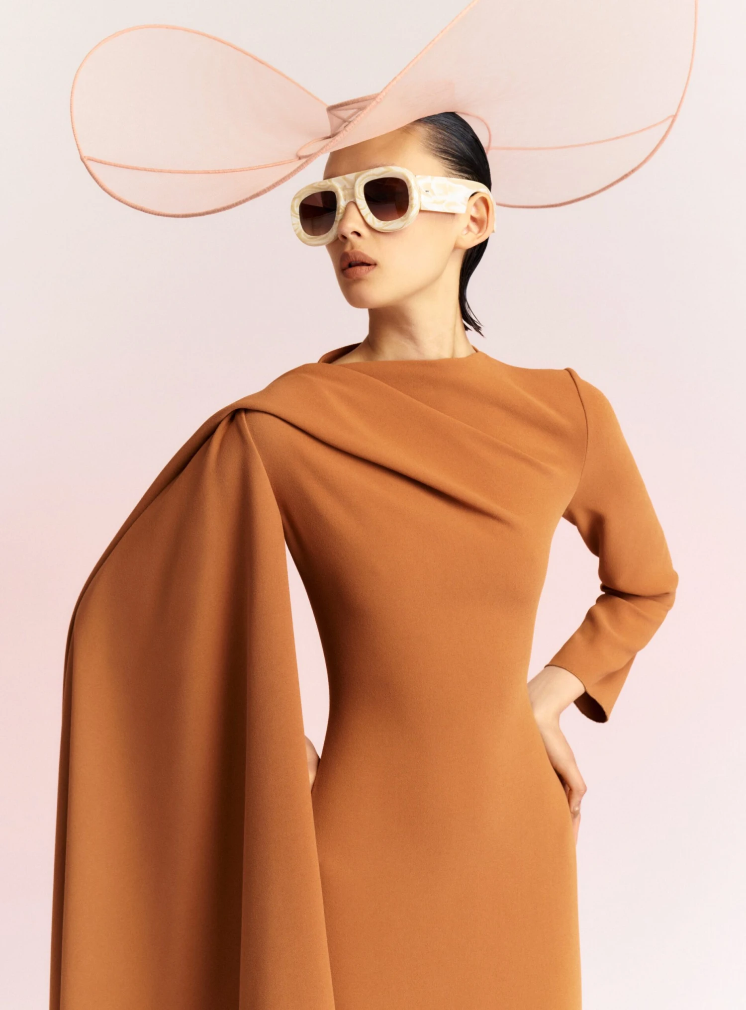 The Lydia Maxi Dress In Caramel 4 The Lydia Maxi Dress In Caramel - Image 2