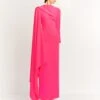 The Lydia Maxi Dress In Ultra Pink -Solace Dress Shop LYDIA MAXI DRESS OS35021 PINK 082 R4