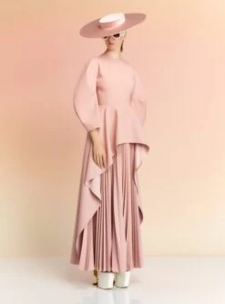 The Maia Maxi Dress In Oyster