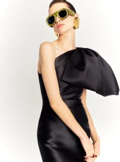 The Marcela Mini Dress In Black -Solace Dress Shop MARCELA MINI DRESS OS40020 BLACK 022 R1