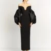 The Mora Maxi Dress In Black -Solace Dress Shop MORA MAXI DRESS OS39021 BLACK 059 R1