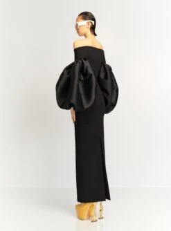 The Mora Maxi Dress In Black 7 The Mora Maxi Dress In Black -Solace Dress Shop MORA MAXI DRESS OS39021 BLACK 126 R1