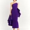 The Nala Midaxi Dress In Amethyst -Solace Dress Shop NALA MIDAXI DRESS OS40018 AMETHYST 007 R1