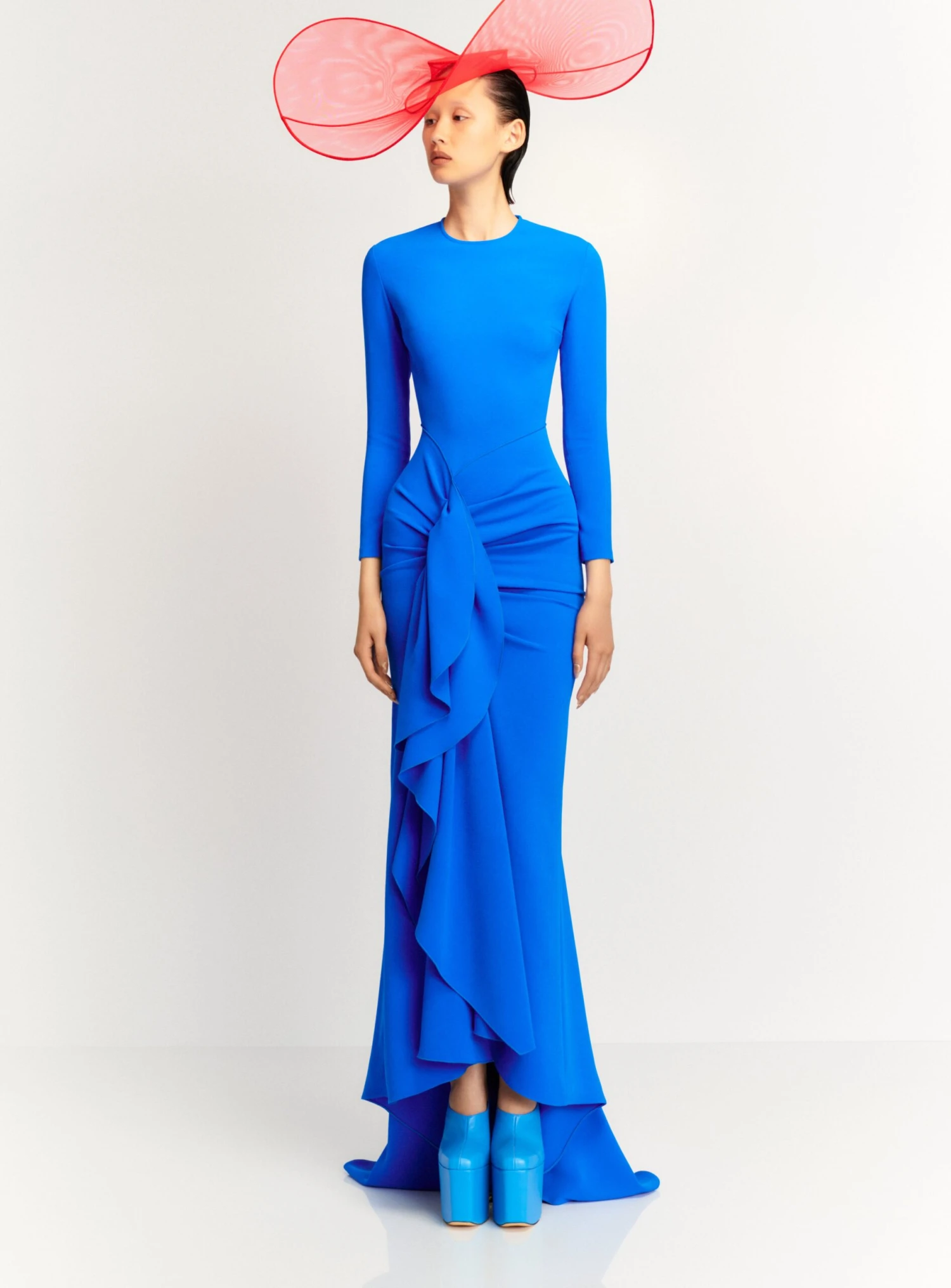 The Nia Maxi Dress In Blue 3 The Nia Maxi Dress In Blue