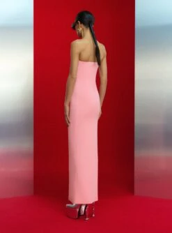 The Bysha Maxi Dress In Soft Pink -Solace Dress Shop OS1978 BYSHA MAXI DRESS SOFT PINK 0064 R1