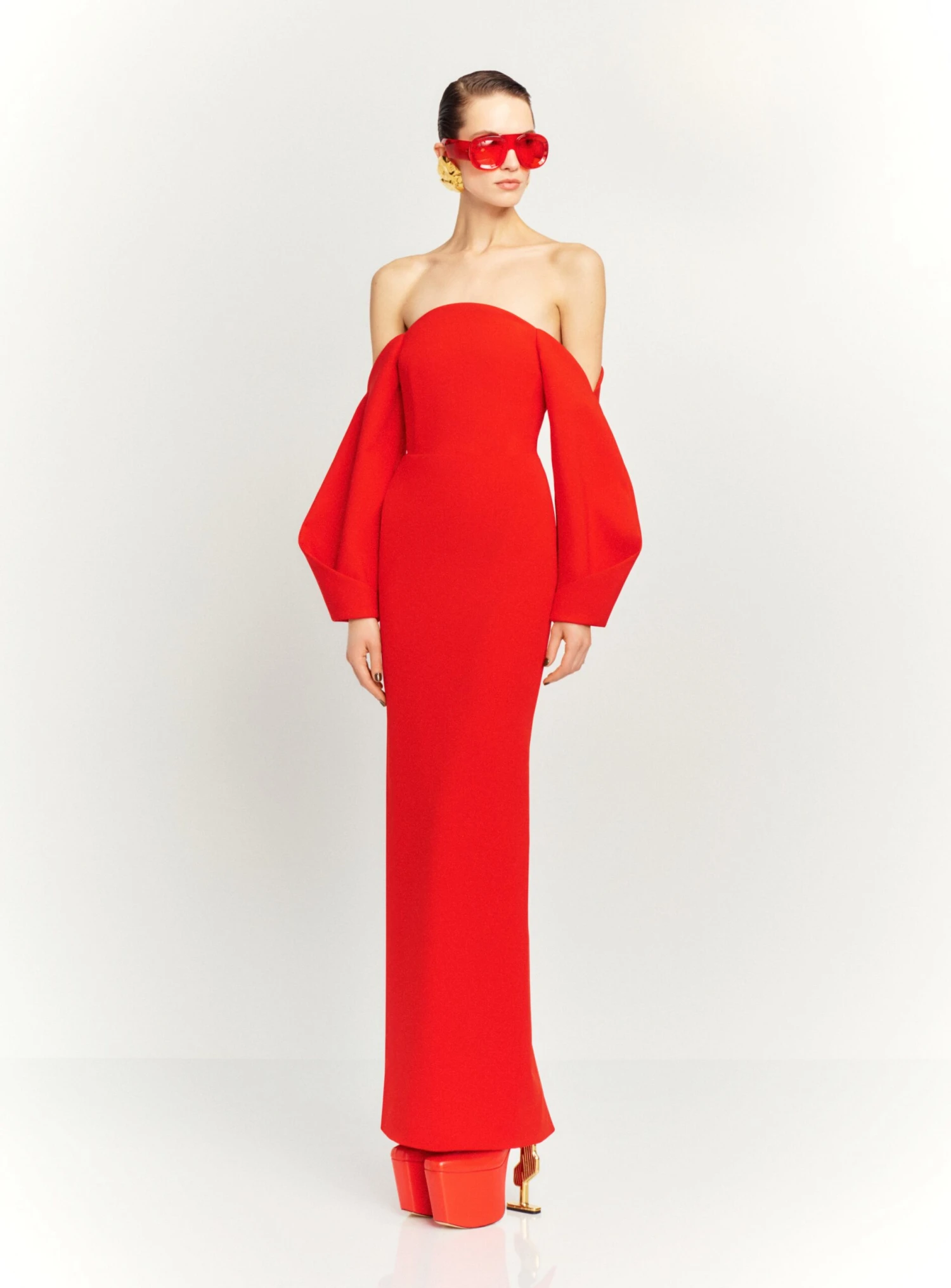 The Lotta Maxi Dress In Red 4 The Lotta Maxi Dress In Red - Image 2