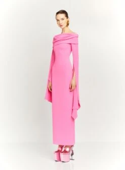 The Arden Maxi Dress In Light Pink -Solace Dress Shop OS31031 ARDEN MAXI DRESS LIGHTPINK 009 R1
