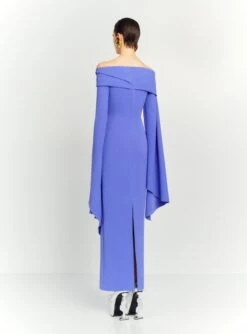 The Arden Maxi Dress In Periwinkle -Solace Dress Shop OS31031 ARDEN MAXI DRESS PERIWINKLE 271 R1
