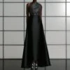 The Alba Crystal Maxi Dress In Black -Solace Dress Shop OS35008A ALBA CRYSTAL MAXI DRESS BLACK 0045 R1