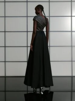 The Alba Crystal Maxi Dress In Black 6 The Alba Crystal Maxi Dress In Black -Solace Dress Shop OS35008A ALBA CRYSTAL MAXI DRESS BLACK 0160 R1