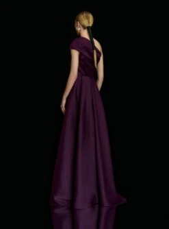 The Alba Maxi Dress In Aubergine 7 The Alba Maxi Dress In Aubergine -Solace Dress Shop OS35008 ALBA MAXI DRESS AUBERGINE 0057 R1