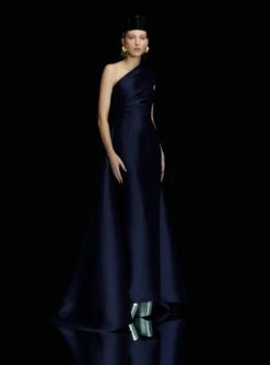 The Alba Maxi Dress In Navy -Solace Dress Shop OS35008 ALBA MAXI DRESS NAVY 0030 R1
