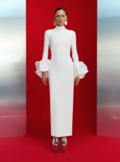 The Viviana Maxi Dress In Cream