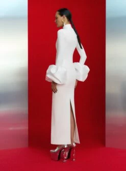 The Viviana Maxi Dress In Cream 7 The Viviana Maxi Dress In Cream -Solace Dress Shop OS37019 VIVIANA MAXI DRESS CREAM 0077 R1