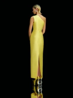 The Kira Maxi Dress In Lemon -Solace Dress Shop OS37025 KIRA MAXI DRESS LEMON 0059 R1